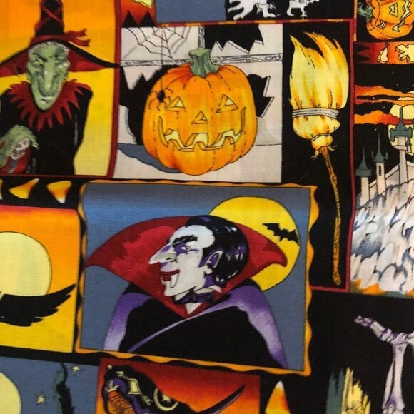 Halloween Quilt Fabric - Alexander Henry OOP - Picture 4 of 6
